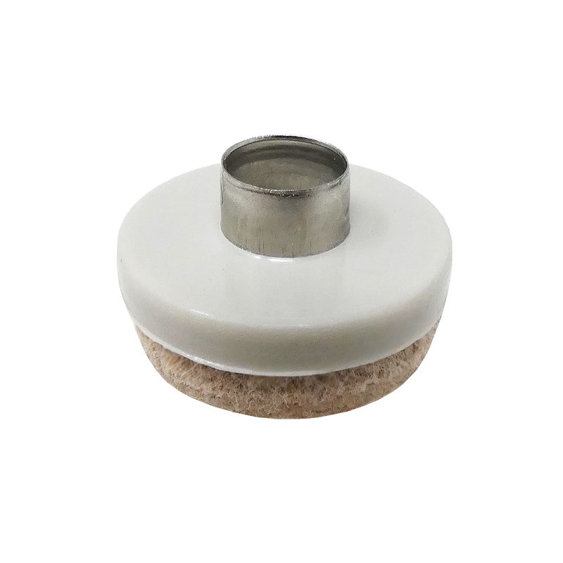 شيبرد هارد وير Shepherd Hardware 9934 أظافر لباد على وسادات الأثاث مقاس 1 بوصة، 8 عبوات، لون اللوز - Image 2